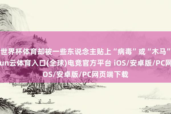 世界杯体育却被一些东说念主贴上“病毒”或“木马”标签-开yun云体育入口(全球)电竞官方平台 iOS/安卓版/PC网页端下载